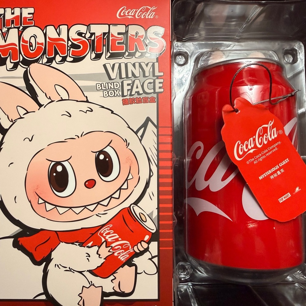 Coca Cola Mysterious Guest Labubu